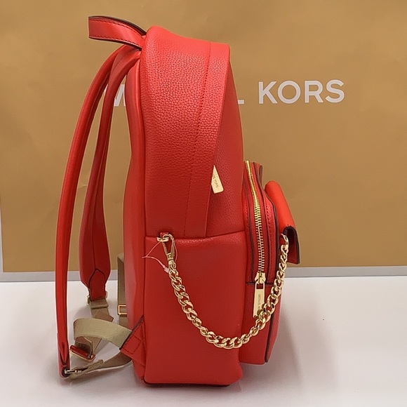 MICHAEL KORS DARK SANGRIA 
Maisie Medium Pebbled Leather 2-in-1 Backpack - Picture 7 of 16